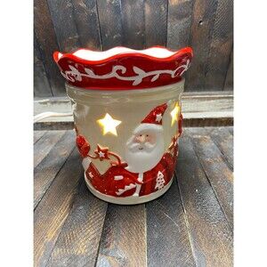 Scentsy Santa Full-Size Warmer Christmas Holiday Collection Electric Ceramic